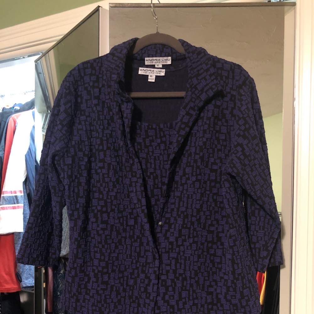 Dressy Sweater set. (Tank and caddy)